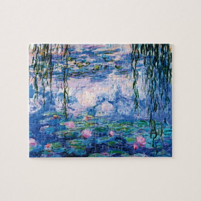 Monets Vatten Lilies Pussel (Horisontell)