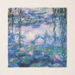 Monets Vatten Lilies Sjal<br><div class="desc">Besök min butik om du vill ha mer intressant design och fler valmöjligheter för färg => zazzle.com/iwheels*</div>