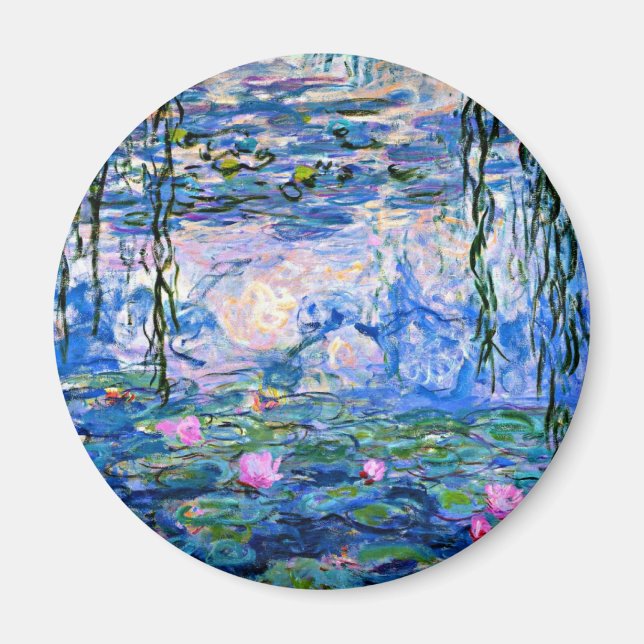Monet's Water Lilies Magnet (Framsidan)