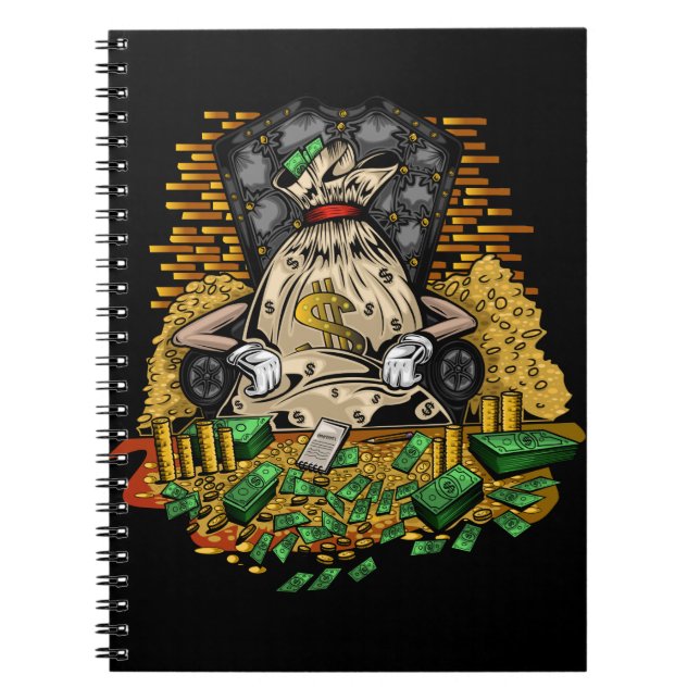 Money Bag Anteckningsbok (Framsidan)