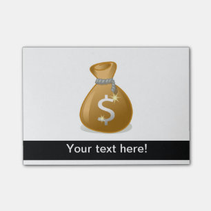 Money bag Clipart Post-it Block