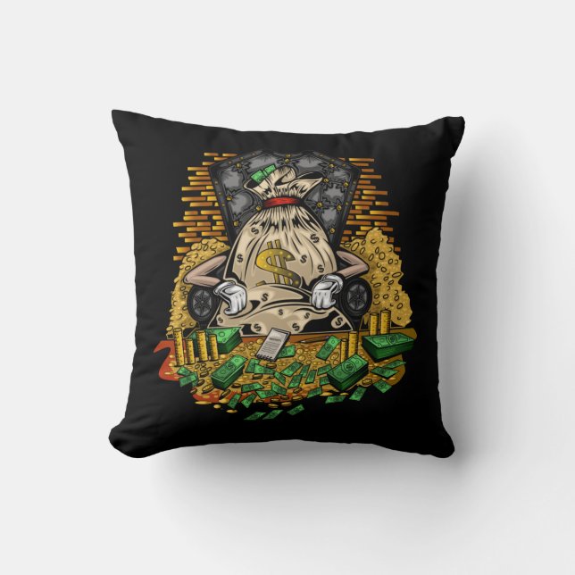 Money Bag Kudde (Framsida)