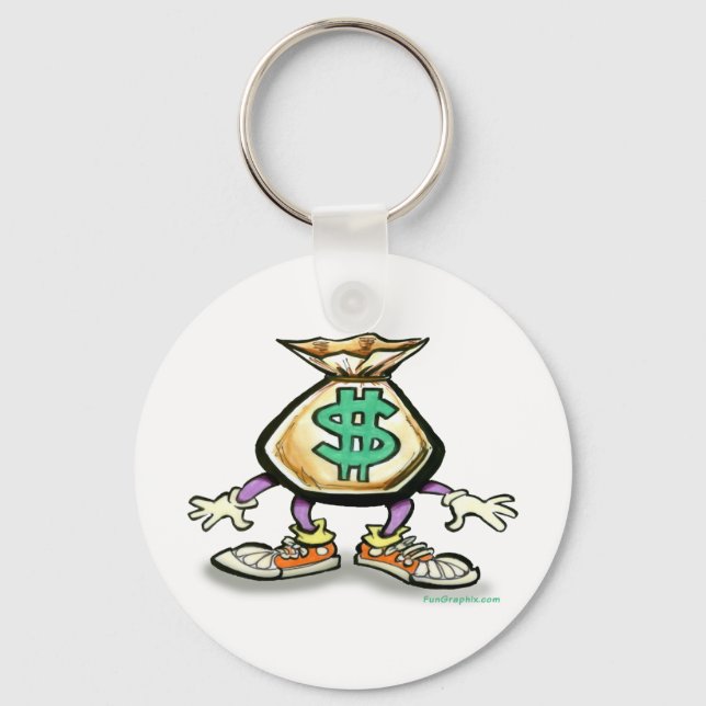Money Bag Nyckelring (Framsida)