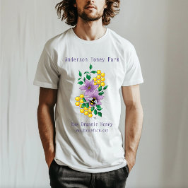 Money Bee Farm Gult Lavender T Shirt