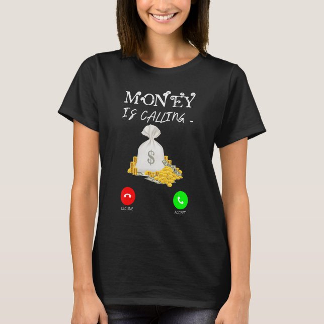 Money Calling Gang Ster T Shirt (Framsida)
