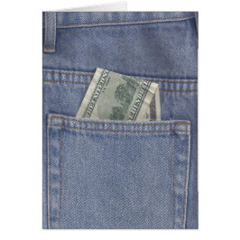 MONEY GIFT CARD PENEY I DIN POCKET HÄLSNINGSKORT
