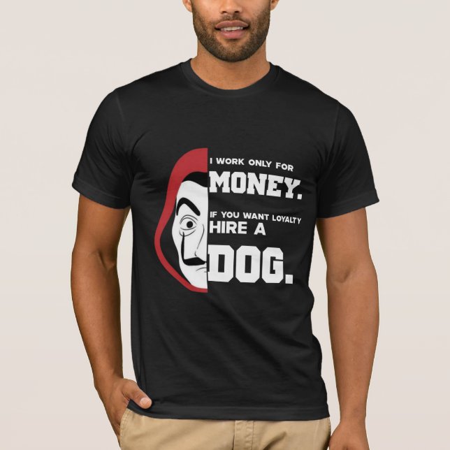 Money Heist Manar T-shirt (Framsida)