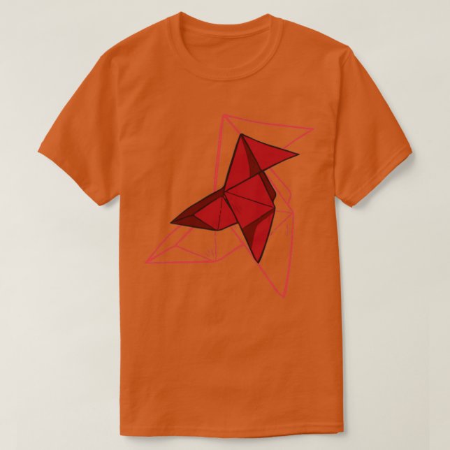 MONEY HEIST ORIGAMI BIRD T SHIRT (Design framsida)