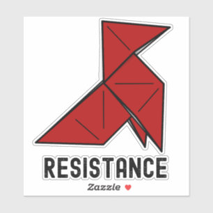 Money Heist Resistance La Casa de Papel Klistermärken