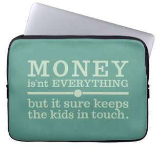MONEY laptop sleeve