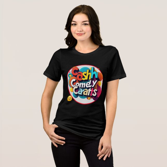 "Money Laughs Gnistra" T Shirt (Framsida Full)