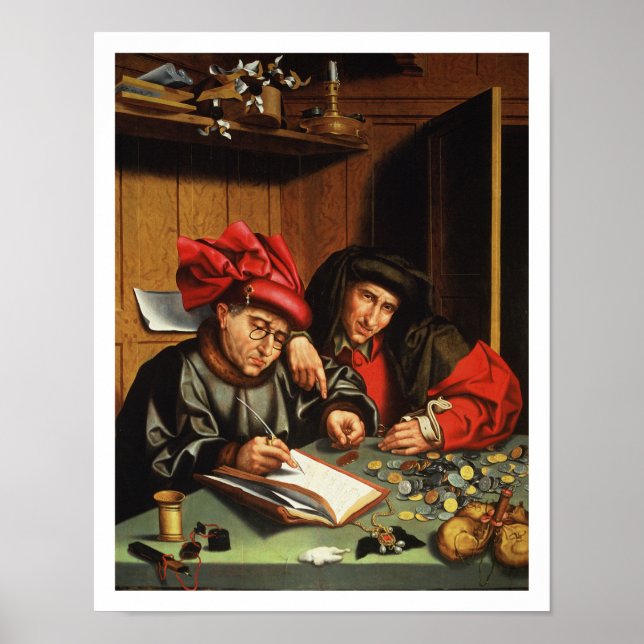 Money Lenders (olja på ekpanelen) Poster (Framsidan)