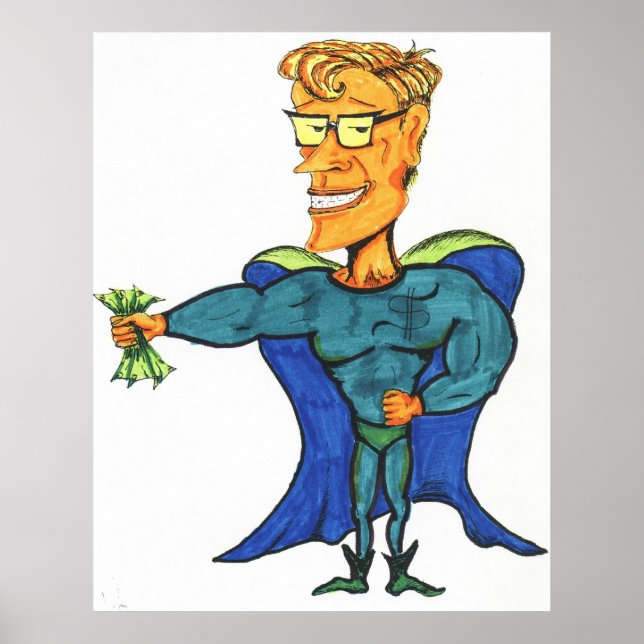 Money Man Poster (Framsidan)
