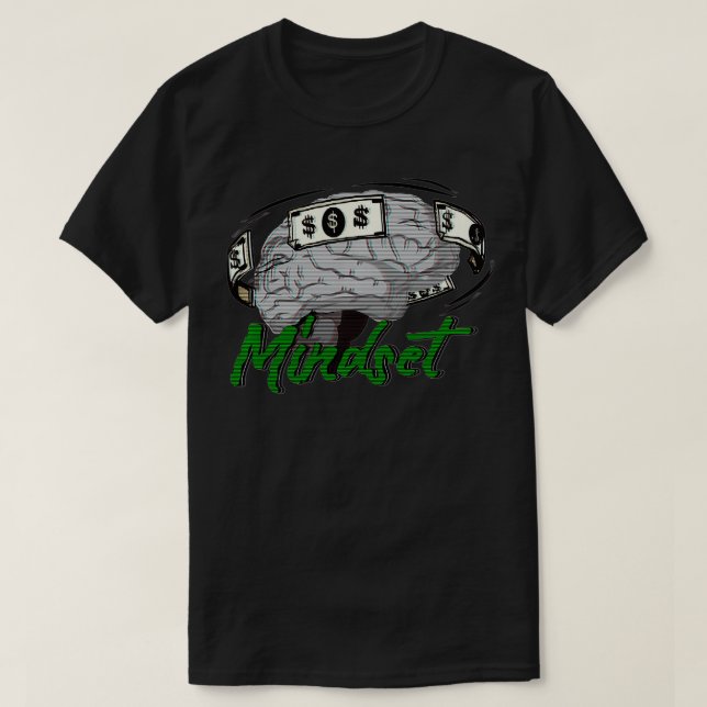 Money Mindset Pullover  T Shirt (Design framsida)