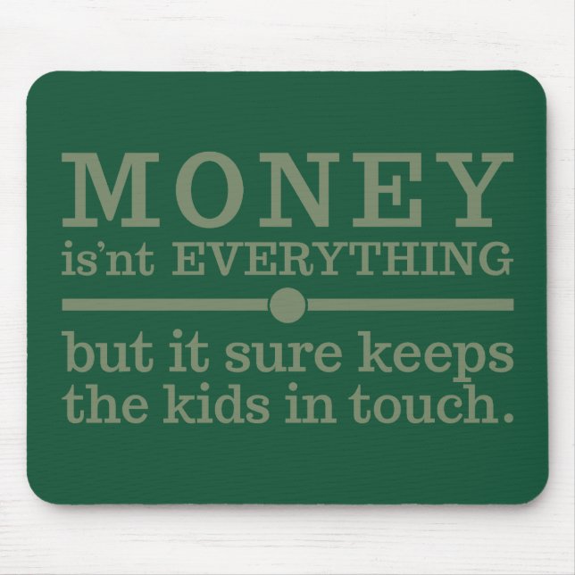MONEY mousepad Musmatta (Framsidan)