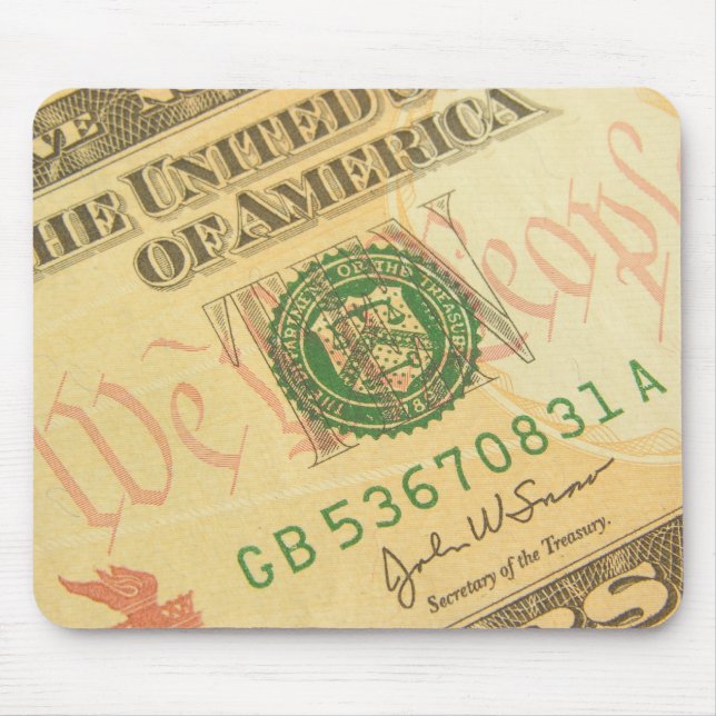 Money Mousepad Musmatta (Framsidan)