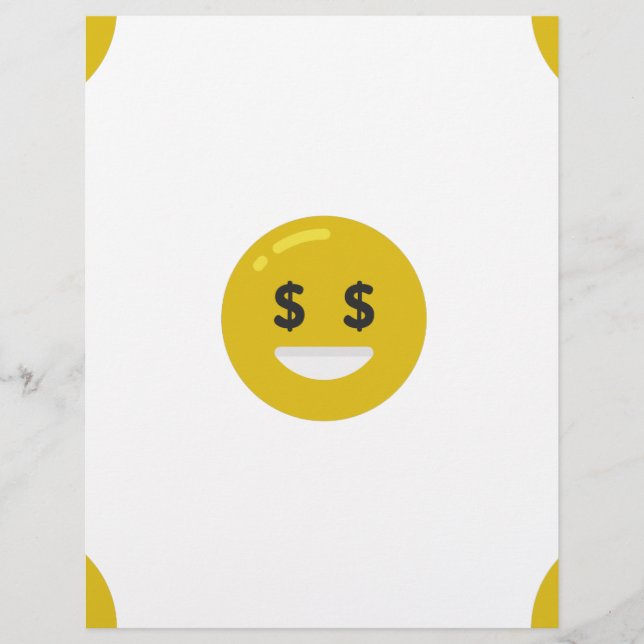 money öga emoji (Framsida)