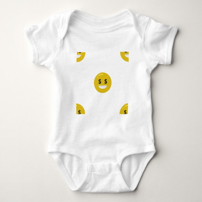 money öga emoji t shirt (Framsida)