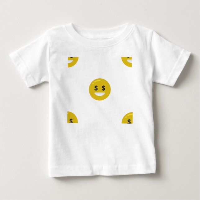 money öga emoji tröja (Framsida)