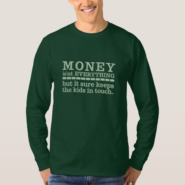 MONEY-skjortor och jacka T-shirt (Framsida)
