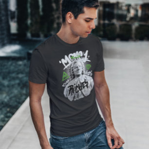 Money Statue Graffiti T Shirt