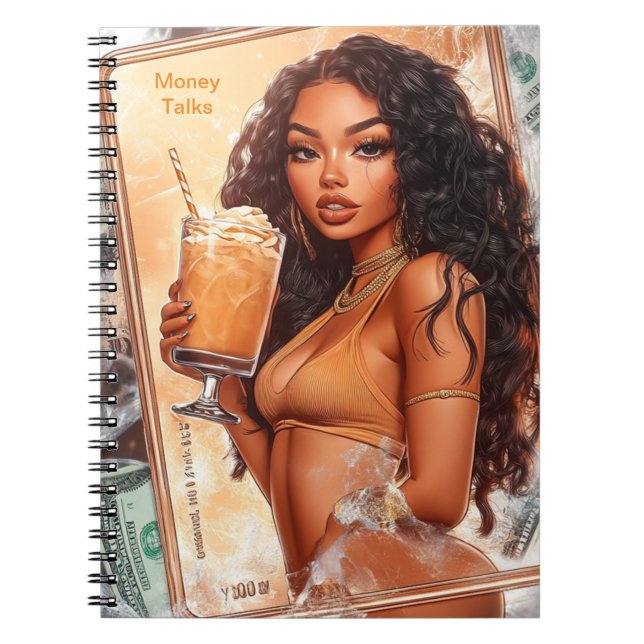 Money Talks Anteckningsbok (Framsidan)