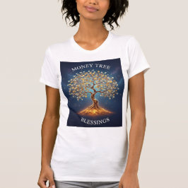 Money Tree Blessings — Abundance Frequency  T Shirt