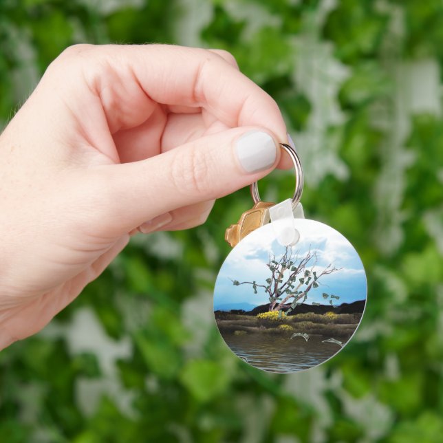 Money Tree With Dollar Bills Nyckelring (Hand)