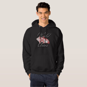Money World Kaos – Brinnande Kontanter Streetwear Hoodie