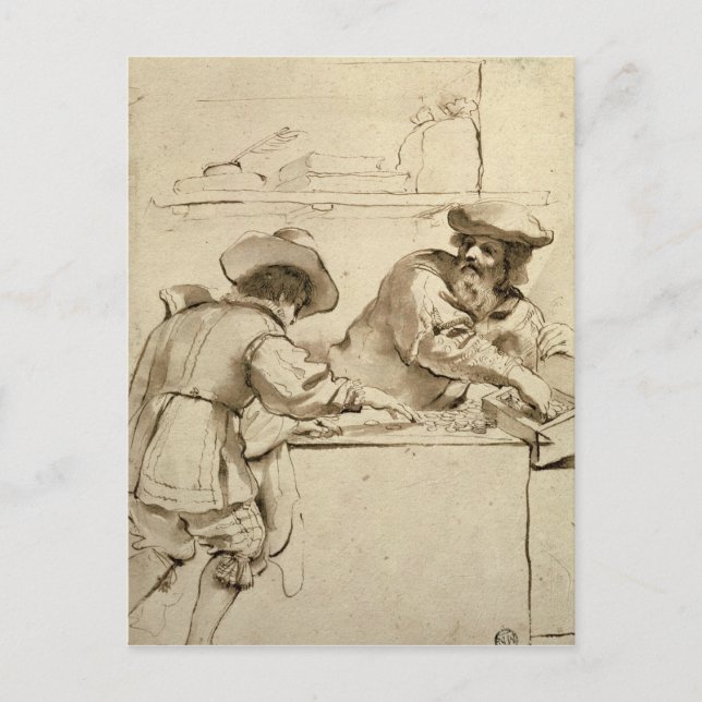 Moneylender Vykort (Framsida)