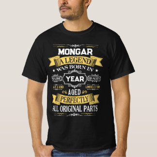 MONGAR En Legend Föddes År T Shirt