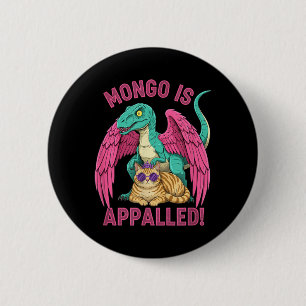 Mongo är upprörd spel raptor katt rolig retro knapp