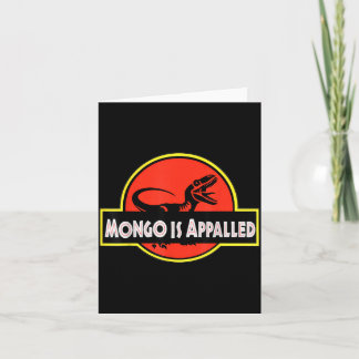 Mongo Flyger Bisonlled Roligt Dinosaurie Meme För Kort