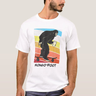 Mongo Foot Bigfoot Sasquatch Skateboard Skateboard T Shirt