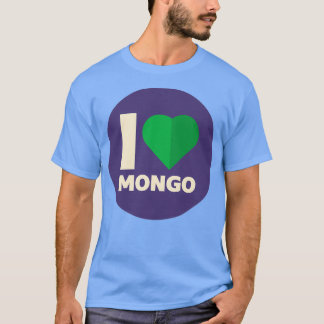 MongoDB I Kärlek Mongo T Shirt