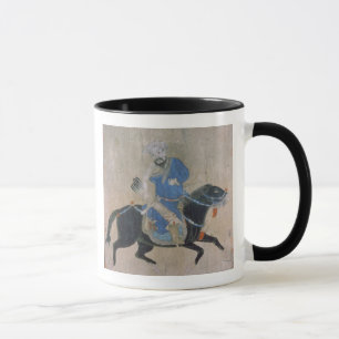 Mongol bågskytt på hästrygg mugg