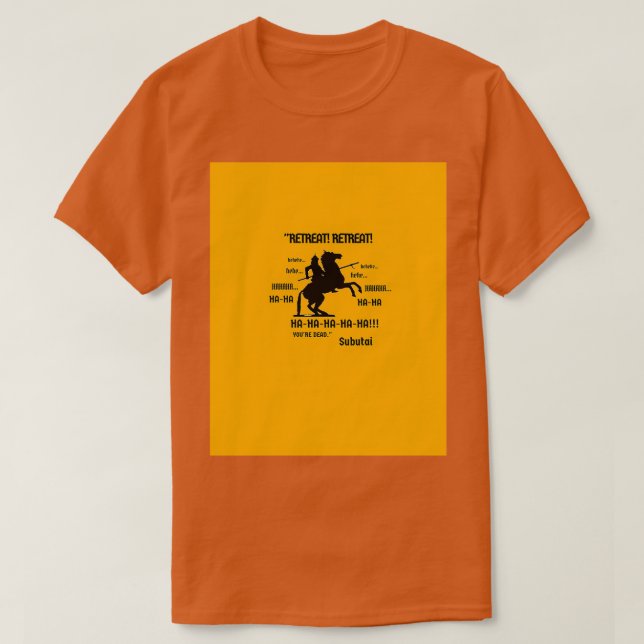 Mongol Empire Subutai Graphic 1 T Shirt (Design framsida)
