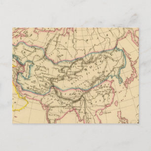 Mongolernas imperium vykort