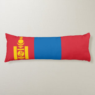 Mongolia Flagga Kroppskudde