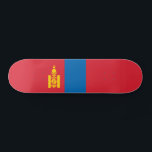 Mongolia Flagga Mini Skateboard Bräda 18,5 Cm<br><div class="desc">Patriotisk flagga i Mongoliet.</div>