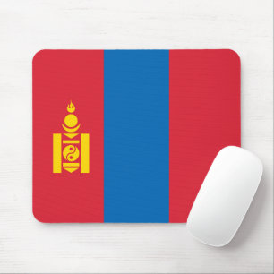 Mongolia flagga musmatta