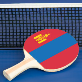 Mongolia flagga pingisracket
