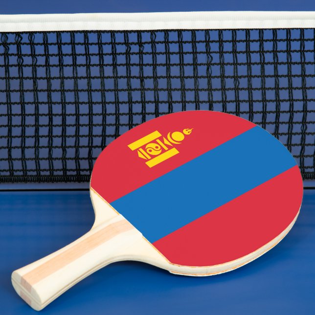 Mongolia flagga pingisracket (Insitu)