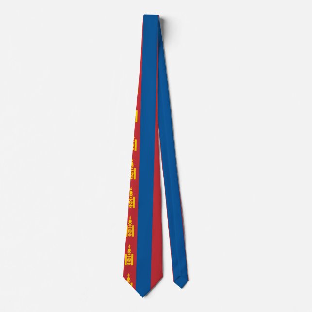Mongolia Flagga Slips (Framsida)