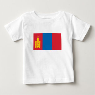 Mongolia Flagga T Shirt