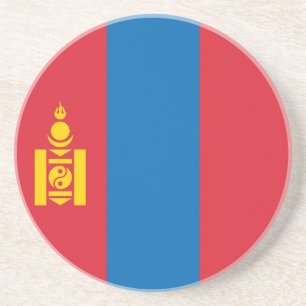 Mongolia Flagga Underlägg