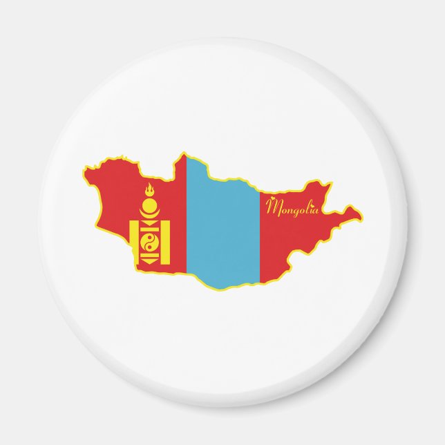 Mongolia Magnet (Framsidan)