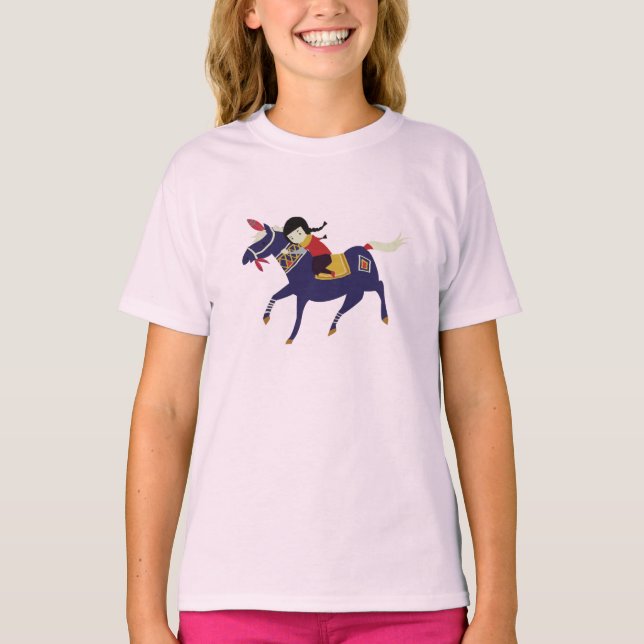 Mongolian Princess Tee Shirt (Framsida)