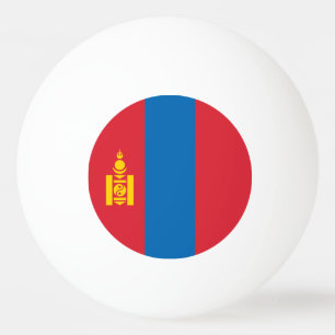Mongolias flagga pingisboll