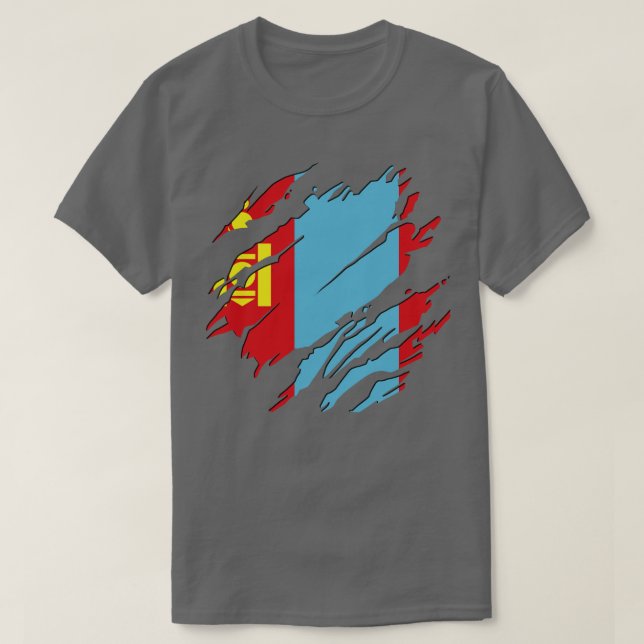 Mongoliet Alltid T Shirt (Design framsida)